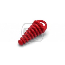 Red 15-37mm Exhaust Wash Plug