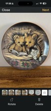 Franklin Mint Plate Bedtime