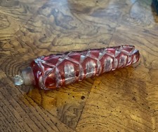 Victorian Ruby Cut Glass Scent