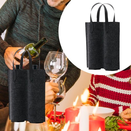 Wine bottle carrier bag with - bottle,