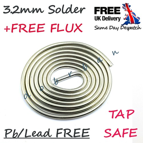 Fry plumbing solder with free - with,