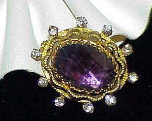 Victorian amethyst gold - victorian,