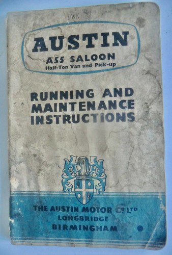 Vintage handbook maintenance - vintage, &