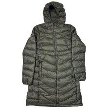 The North Face 700 Puffer Parka Jacket Long Down Pertex Green Womens Medium