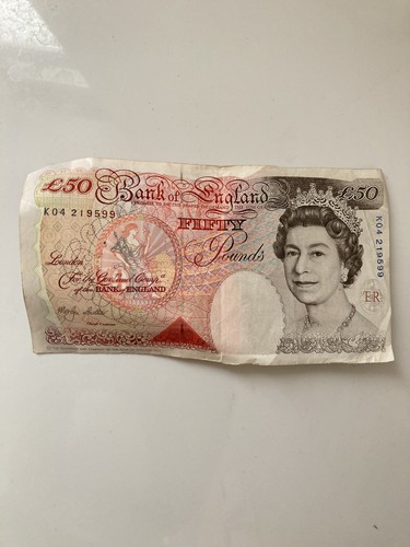 Old fifty pound - fifty, £50