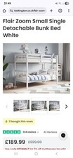 Detachable Small Bunk Bed