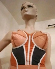 CORSET BRA TOP, DOREEN CLASSICS BY TRIUMPH DYED AND UNIQUE UK SIZE 32D RRP £70