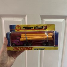 Matchbox SuperKings Pipe Truck
