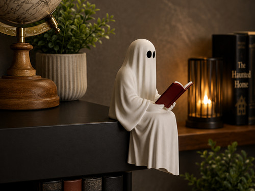 Reading ghost shelf sitter - reading,