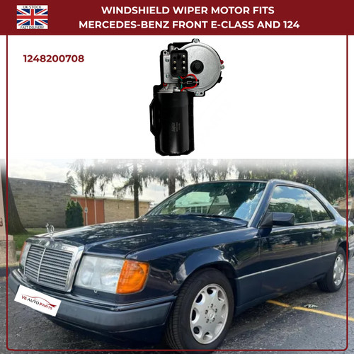 Front windscreen wiper motor - front,