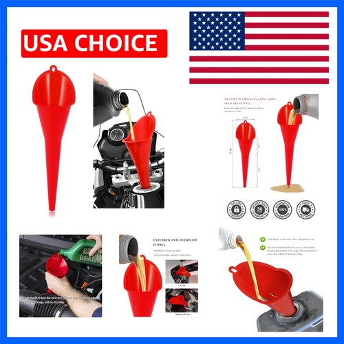 Efficient red oil funnel - red,