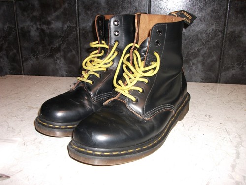 Martens black boots uk8 - dr,
