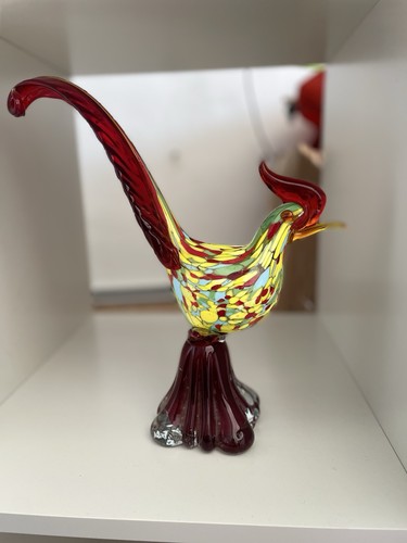 Murano speckled rooster - murano,
