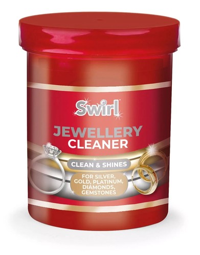 Jewellery cleaner swirl - jewellery, clean