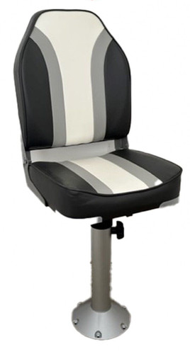 Folding boat seat adjustable - folding,