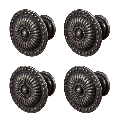 4pcs antique drawer - antique, pulls