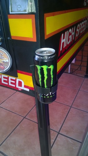 Pinball machine cup drink can - machine,