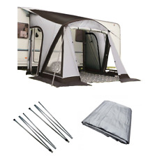 Sunncamp Swift Dash Air 260 SC Caravan Awning, Groundsheet & Rear Pad Poles Pack