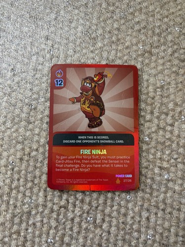 Club penguin card - penguin,