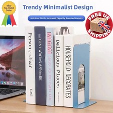 Bookends Metal Large Pair of