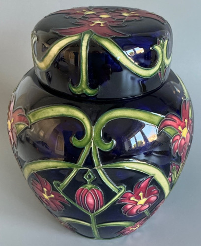 Moorcroft carousel ginger jar - carousel,