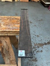 Indian Ebony Guitar Fingerboard / Exotic Wood / Fretboard / Exotic Hardwood