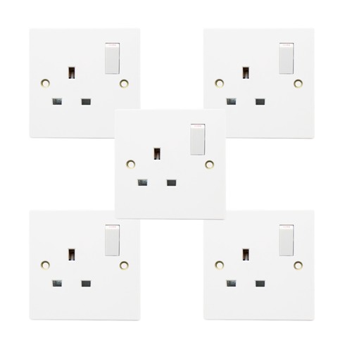 Single gang white uk - 5,