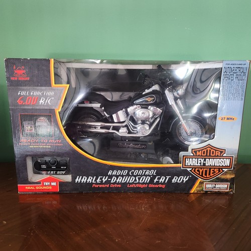 Harley davidson fat boy black - boy,