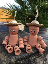 hdg Set of 2 Clay Terracotta
