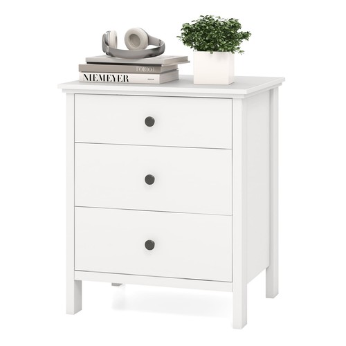 Drawer nightstand wooden - 3-drawer,
