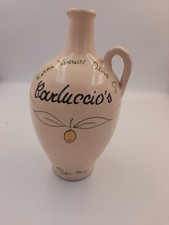 Vintage Carluccio Extra Virgin Olive Oil Jug Made In Puglia
