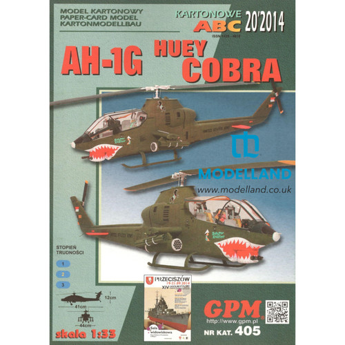 Huey cobra helicopter - ah-1g,