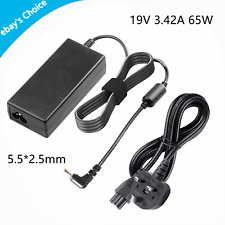 For ASUS X55A K56CA K55A X53U k53e X53E Laptop Charger Adapter POWER CABLE UKDC