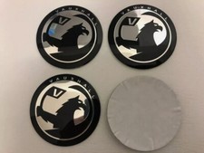 4x Sticker Vauxhall Wheel Centre Cap Hub 3D Logo 65mm New Style Stickers