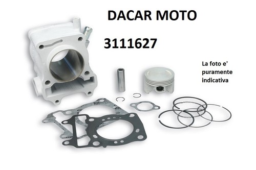 Malossi cylinder aluminum h2o - malossi,