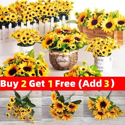 Heads sunflowers artificial - sunflowers,