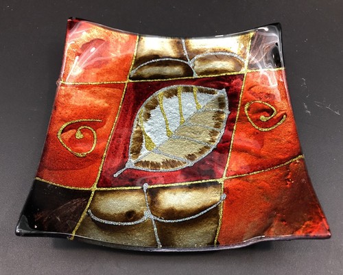 Small square plate - small,