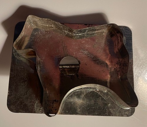 Cookie cutter cow tin - cookie, flatback