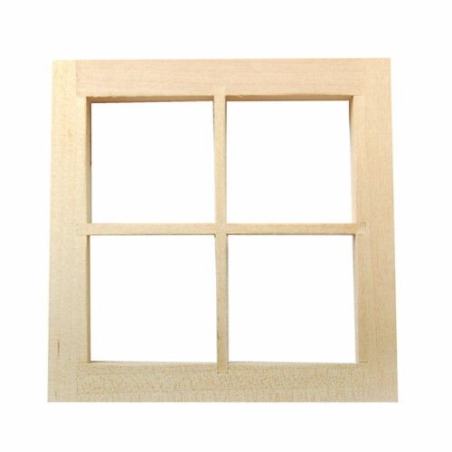 Wooden pane window - wooden,