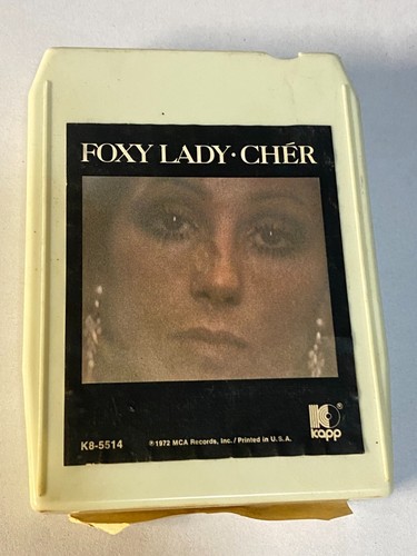 Cher 8 track cassette - cher,