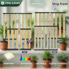 PHLIZON Grow Lights 1000W 640W 450W - Professional LED Plant Lamp for Greenhouse