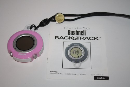 Bushnell backtrack pink white - bushnell,