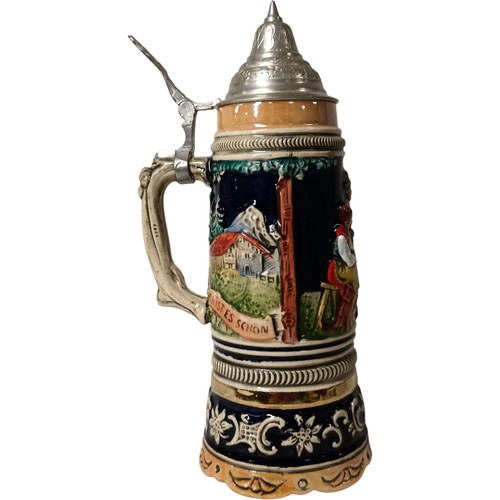 Vintage ceramic beer - ceramic, stein