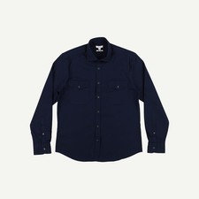 Reiss Mens Blue Cotton Regular