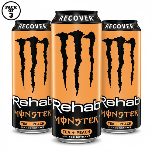 Monster rehab tea peach - tea, +