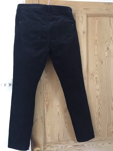 And navy cord - s, trousers