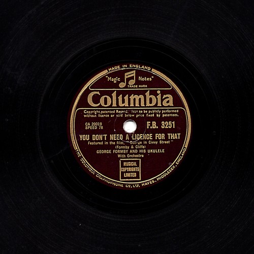 George formby you dont need - you,