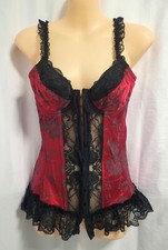 Vintage Burlesque Red Black