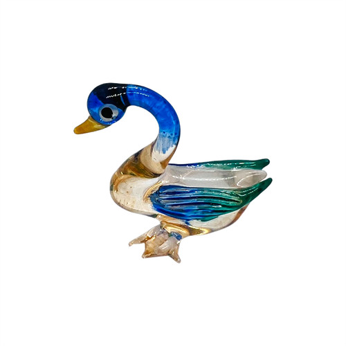Hand blown glass sculpture - hand-blown,