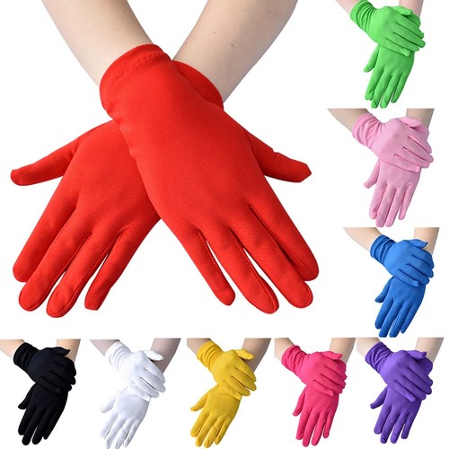 Ladies short wrist gloves - ladies,